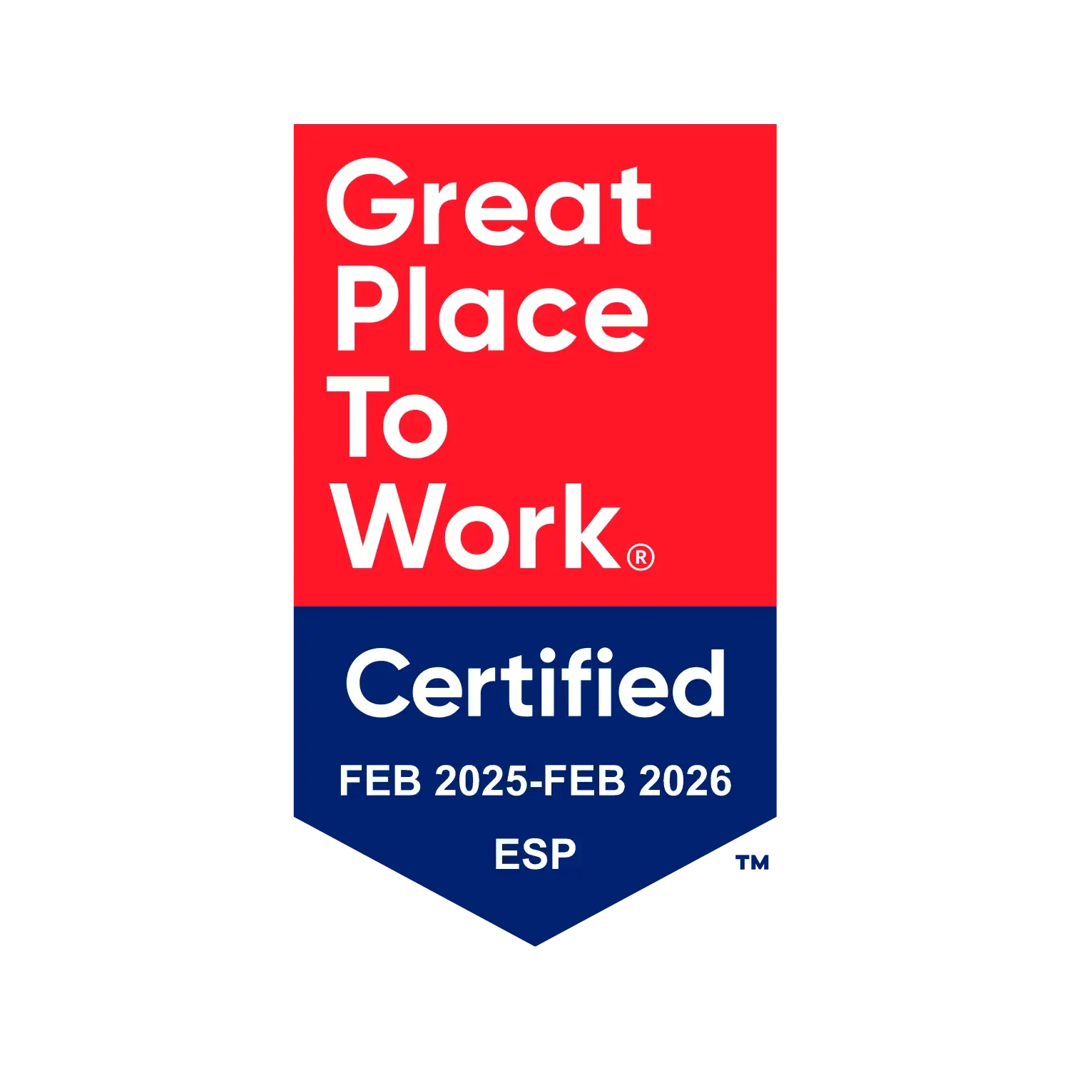 Insignias de los certificados Great Place to Work y Best Workplaces de fiskaly